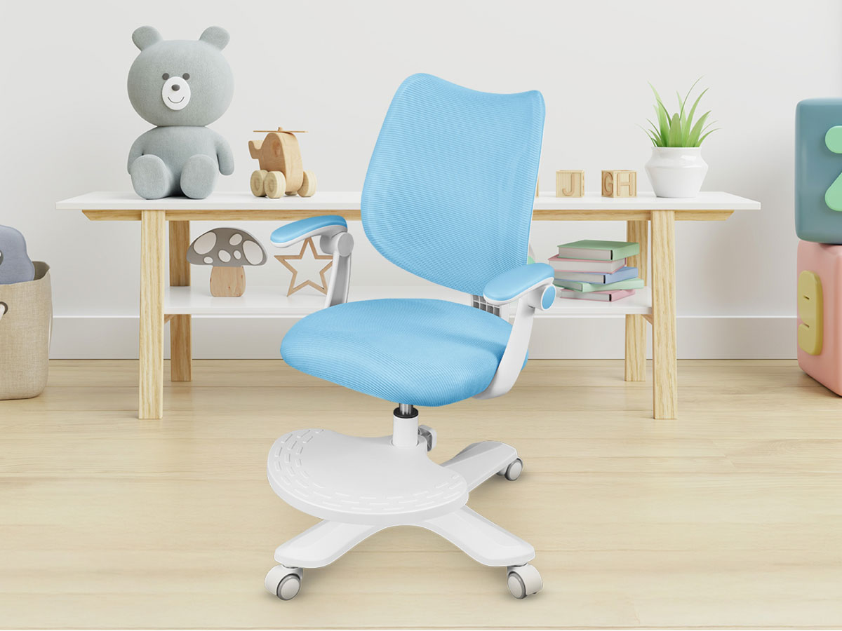 Fotel dla dzieci Mark Adler Junior 4.6 Blue - Grafika lifestyle