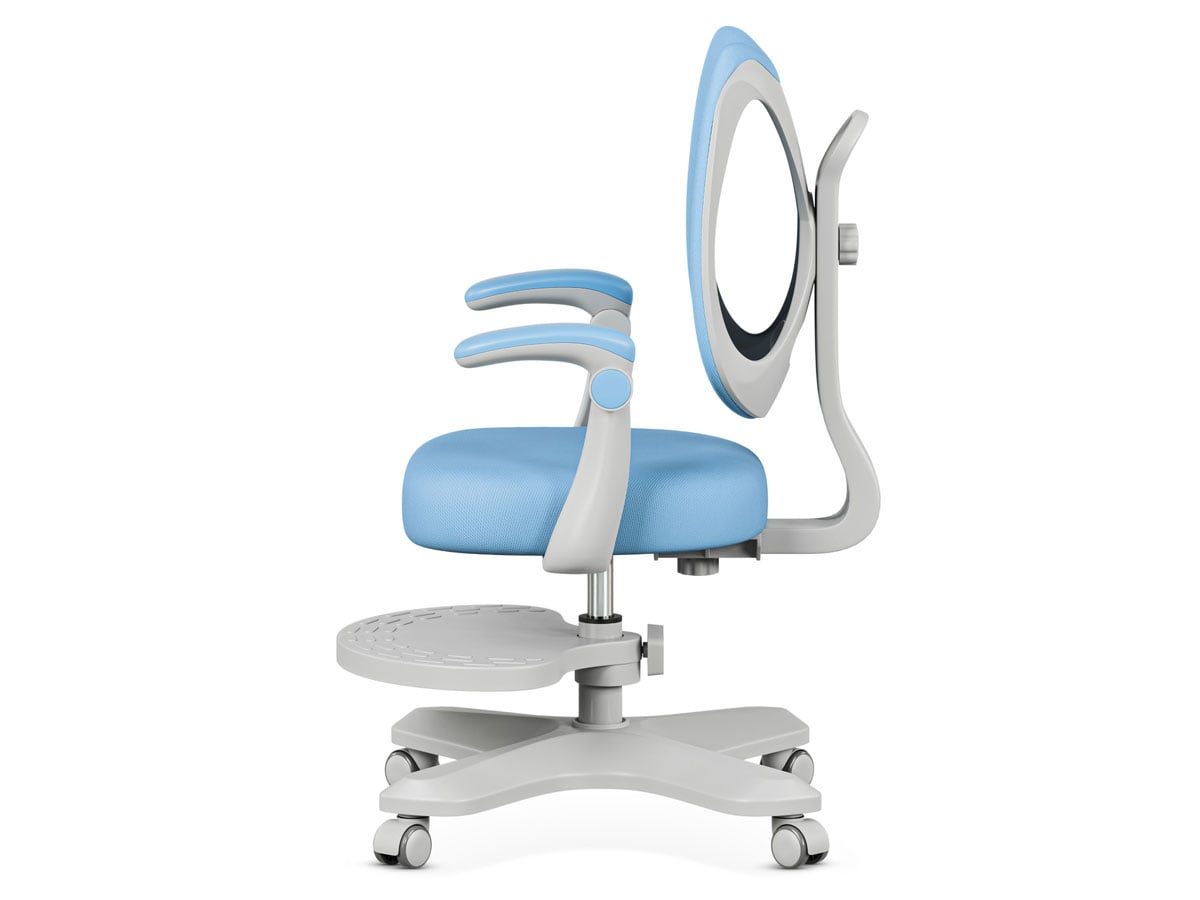 Fotel dla dzieci Mark Adler Junior 4.6 Blue - Widok z boku