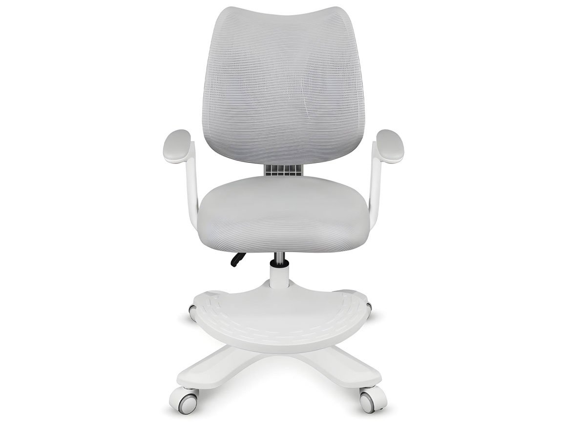 Fotel dla dzieci Mark Adler Junior 4.6 Grey - Widok od przodu