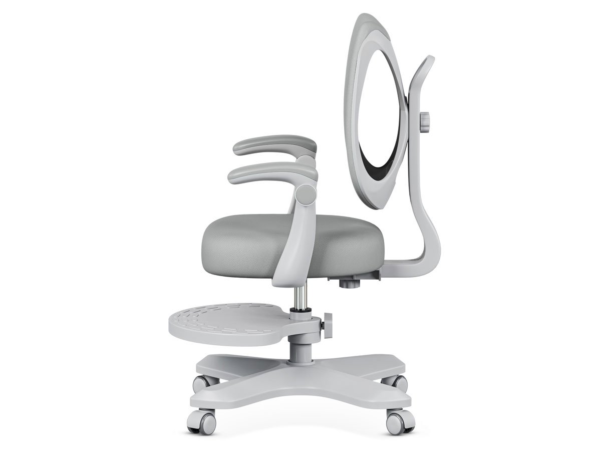 Fotel dla dzieci Mark Adler Junior 4.6 Grey - Widok z boku