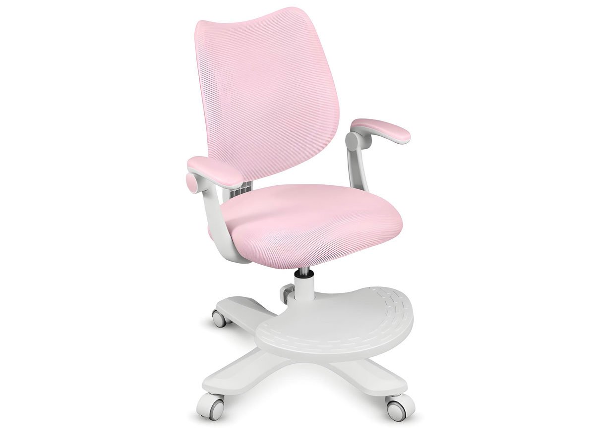 Fotel dla dzieci Mark Adler Junior 4.6 Pink - Widok od przodu pod kątem