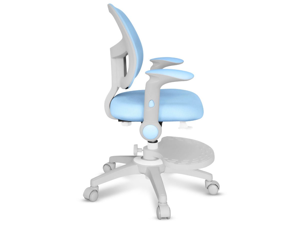 Fotel dla dzieci Mark Adler Junior 5.0 Blue - Widok prawego boku