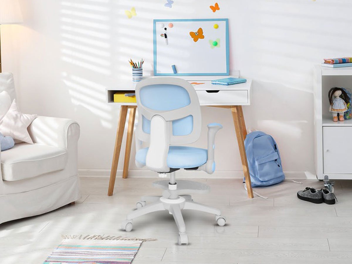 Fotel dla dzieci Mark Adler Junior 5.0 Blue - Grafika lifestyle
