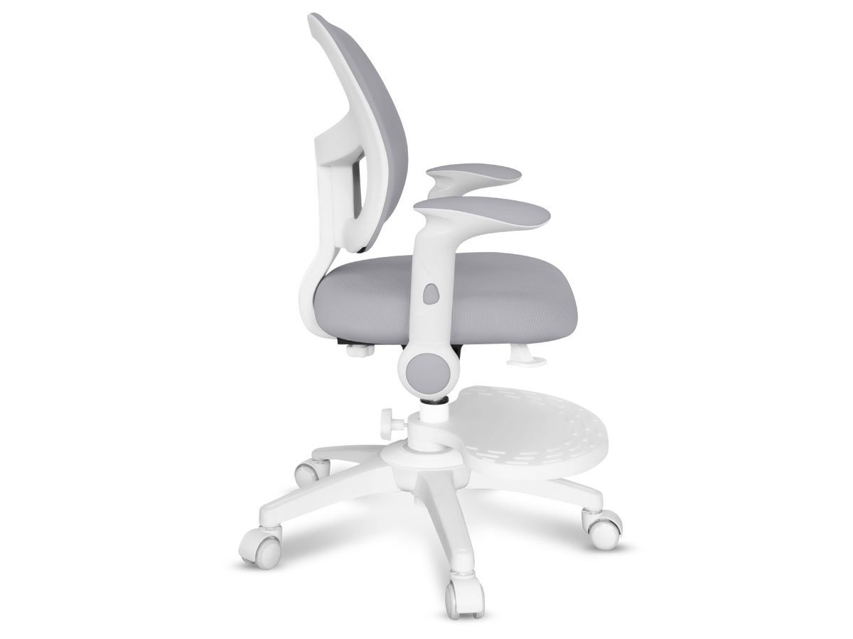 Fotel dla dzieci Mark Adler Junior 5.0 Grey - Widok prawego boku