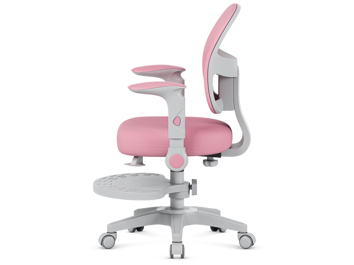 Fotel dla dzieci Mark Adler Junior 5.0 Pink - Widok prawego boku