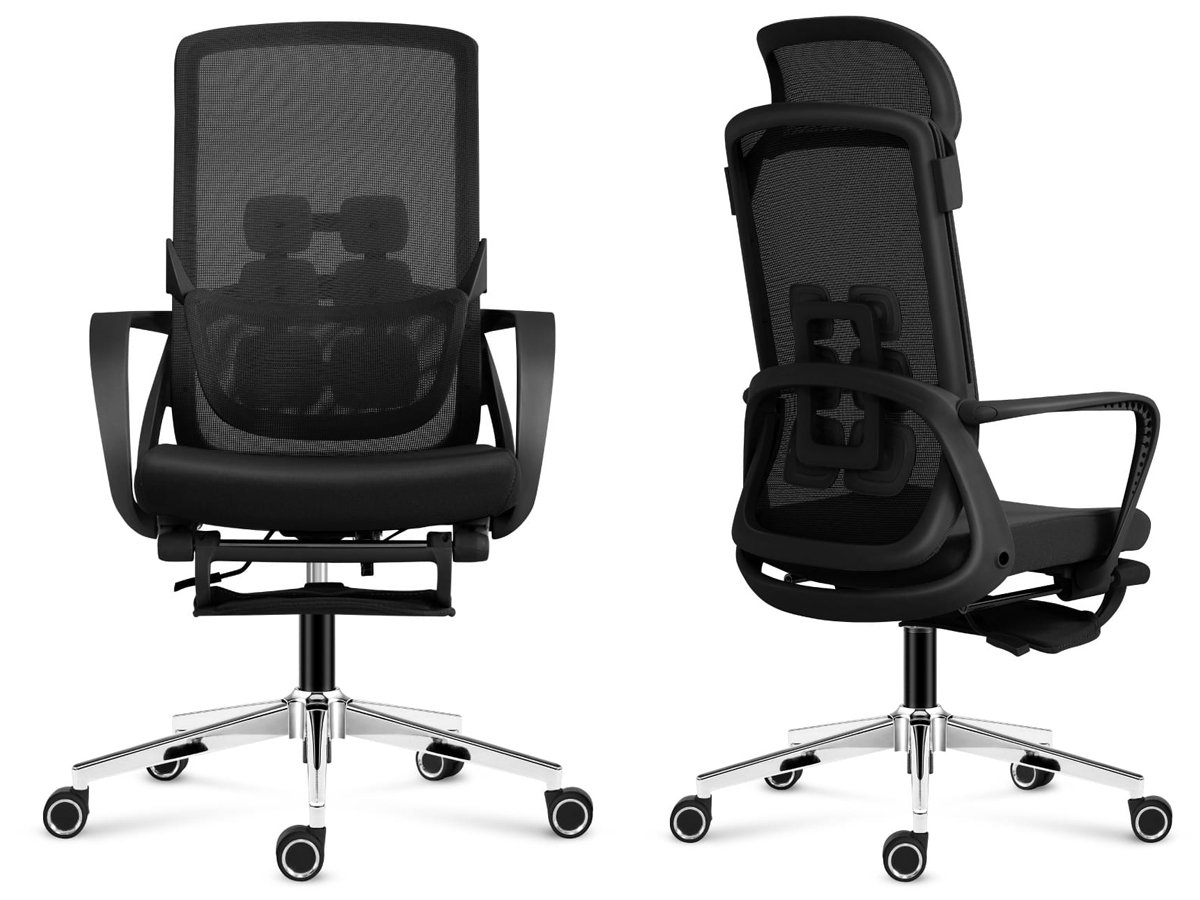Fotel ergonomiczny Huzaro Mark Adler Manager 3.6 Black - Grafika