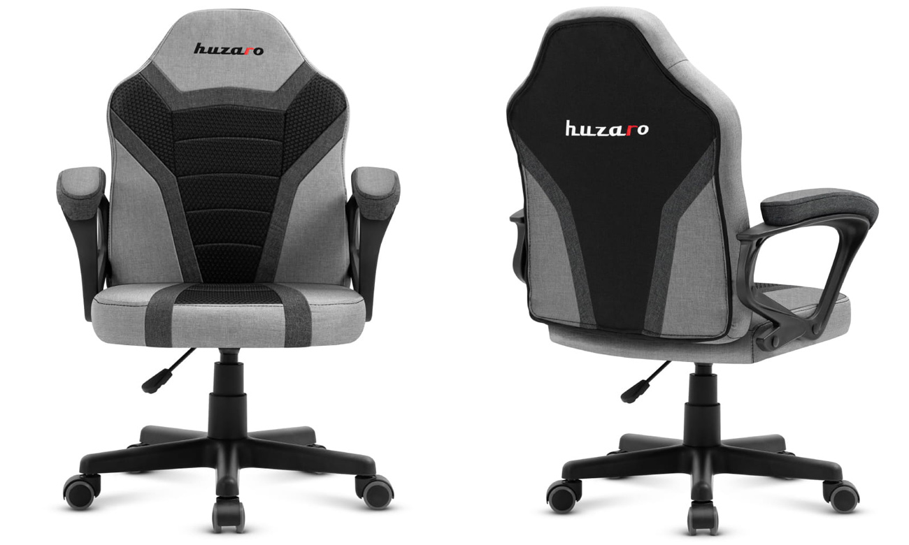 Fotel gamingowy dla dziecka Huzaro Ranger 1.0 Grey Mesh