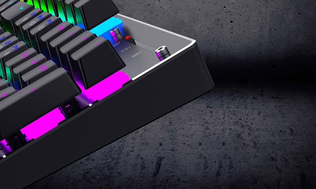Havit KB856L RGB klawisze