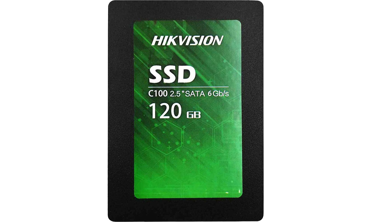 Dysk SSD 2,5'' Hikvision C100 120 GB - Widok od przodu