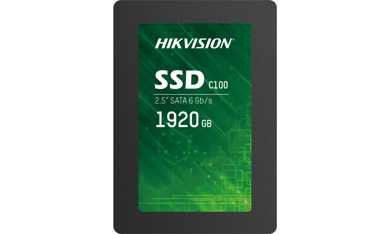 Dysk SSD 2,5'' Hikvision C100 1,92 TB - Widok od przodu