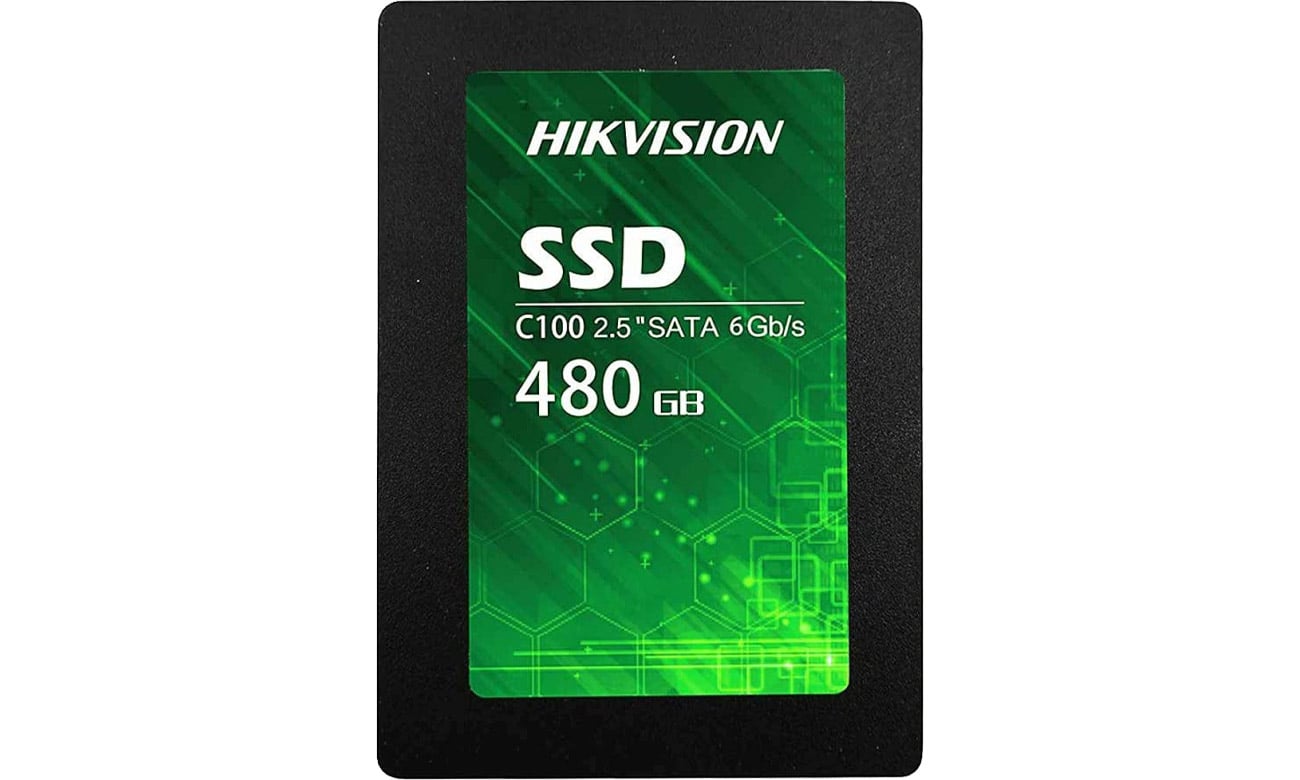 Dysk SSD 2,5'' Hikvision C100 480 GB - Widok od przodu
