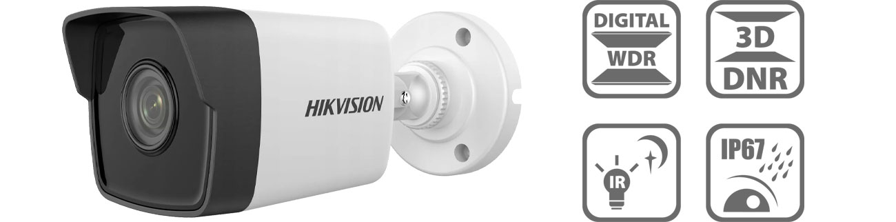 Kamera IP Hikvision DS-2CD1021-I 2.8mm 2MP/IR30/IP67/12V/PoE