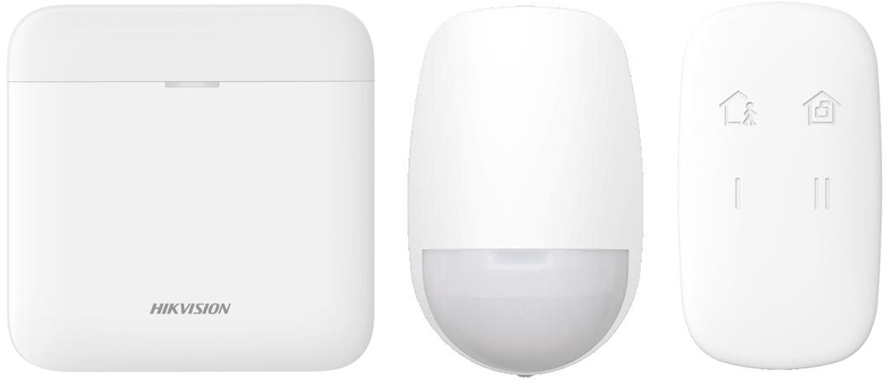 Zestaw alarmowy Hikvision AX PRO Wireless Kit - Centralka, czujka i pilot