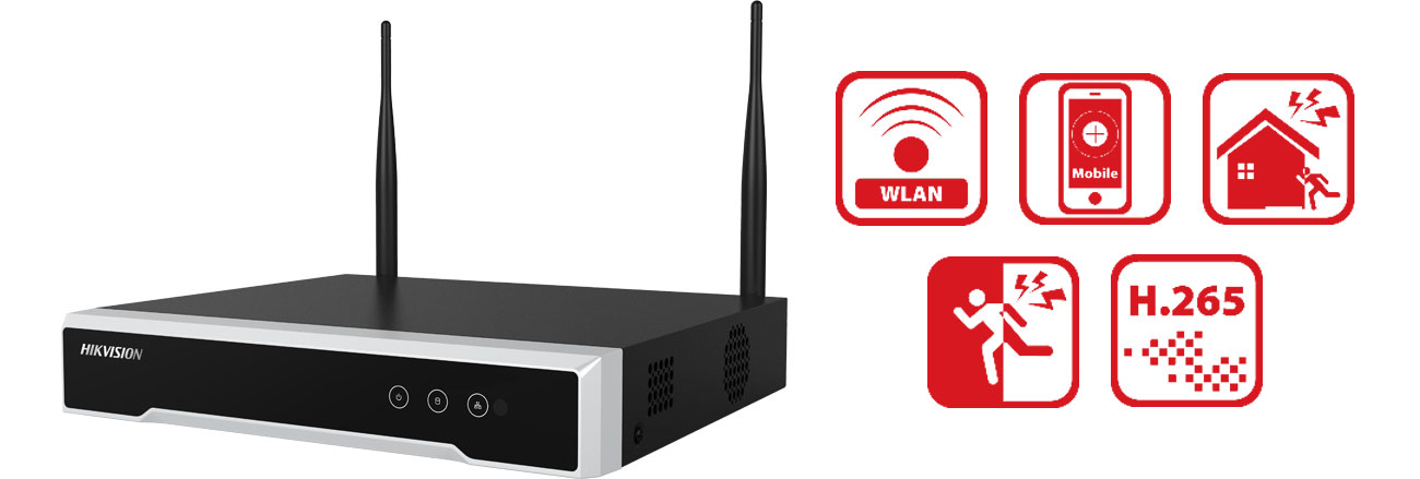 Hikvision NVR-4CH-W 4MP