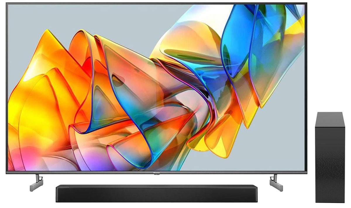 Zestaw Hisense 55U6KQ 55 MINILED 4K Dolby Vision Dolby Atmos + HS-2100
