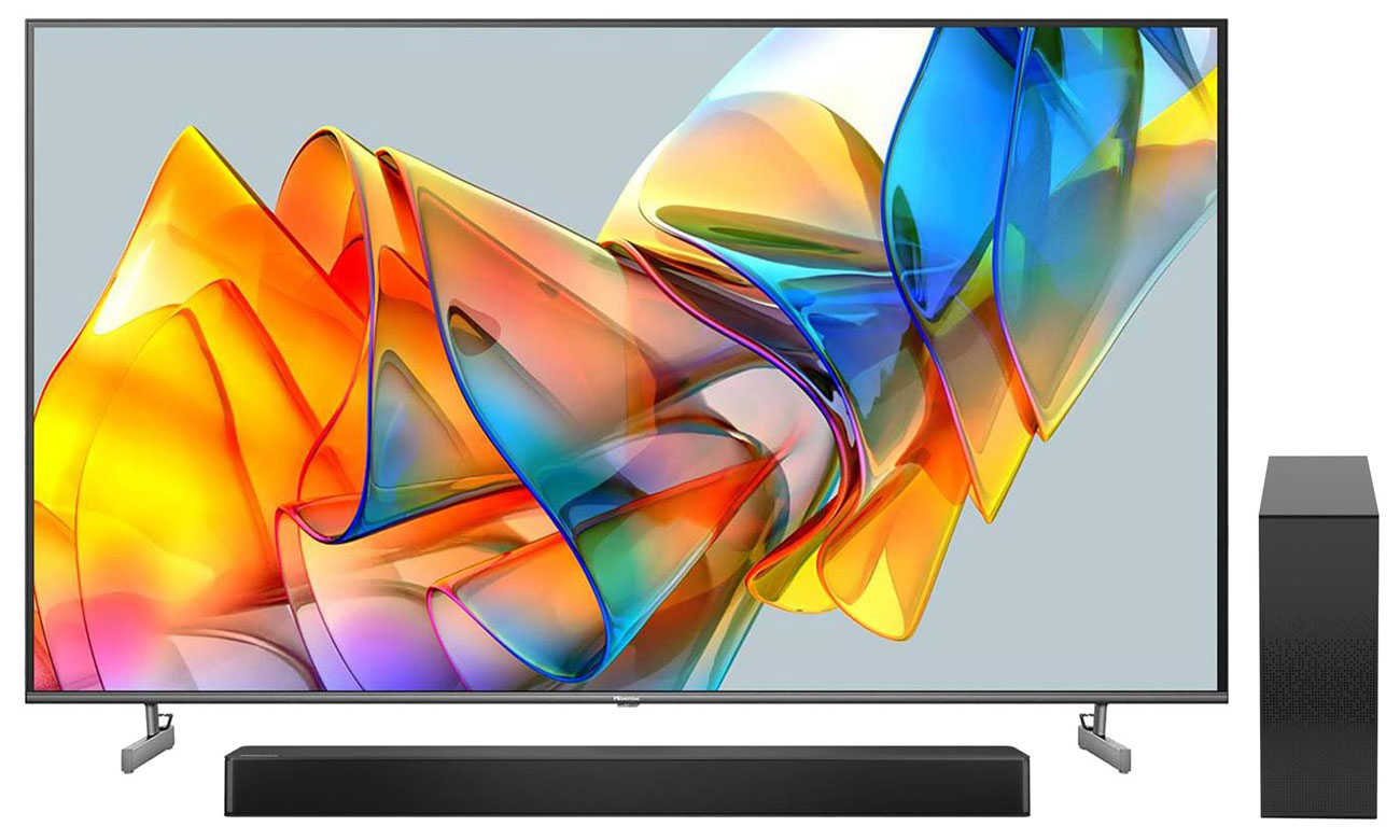 Zestaw Hisense 55U6KQ 55 MINILED 4K Dolby Vision Dolby Atmos + HS-2100