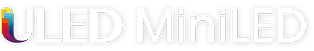 Logo ULED (Ultra Light Emitting Diode) MiniLED (Mini Light Emitting Diode)