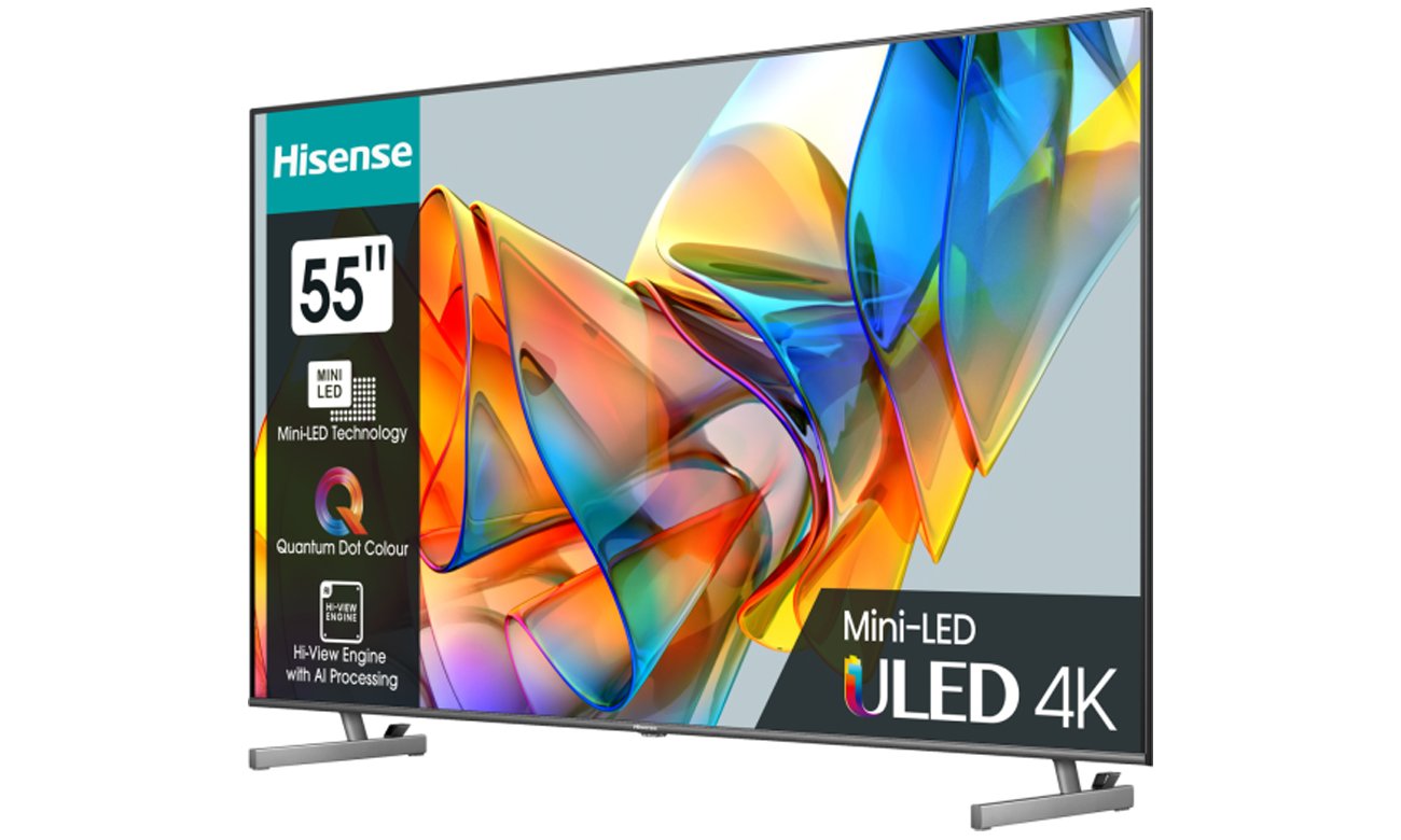 Telewizor Hisense 55U6KQ 55 MINILED 4K Dolby Vision Dolby Atmos