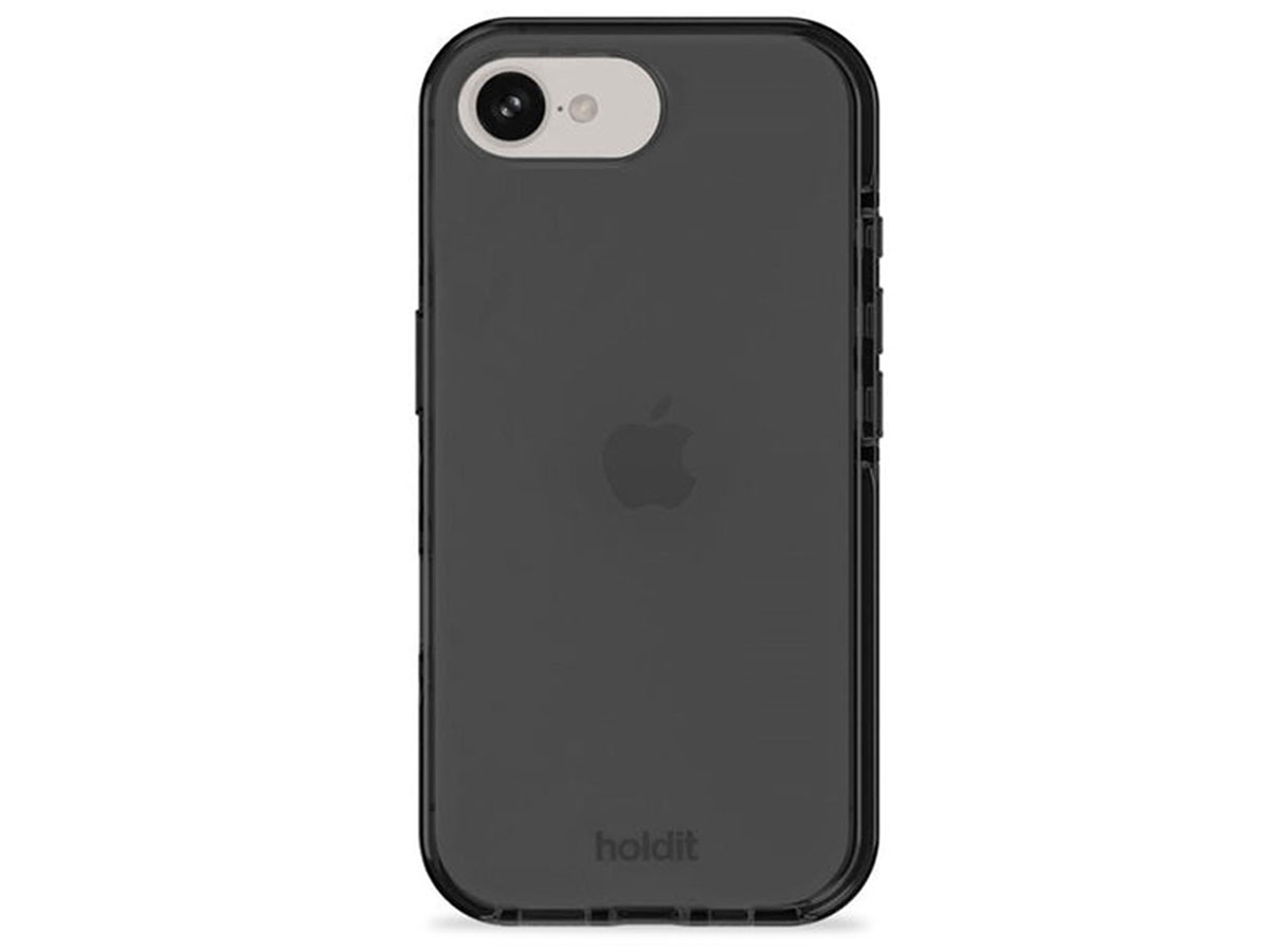 Holdit Etui Case iPhone 16E Przezroczysty/ czarny