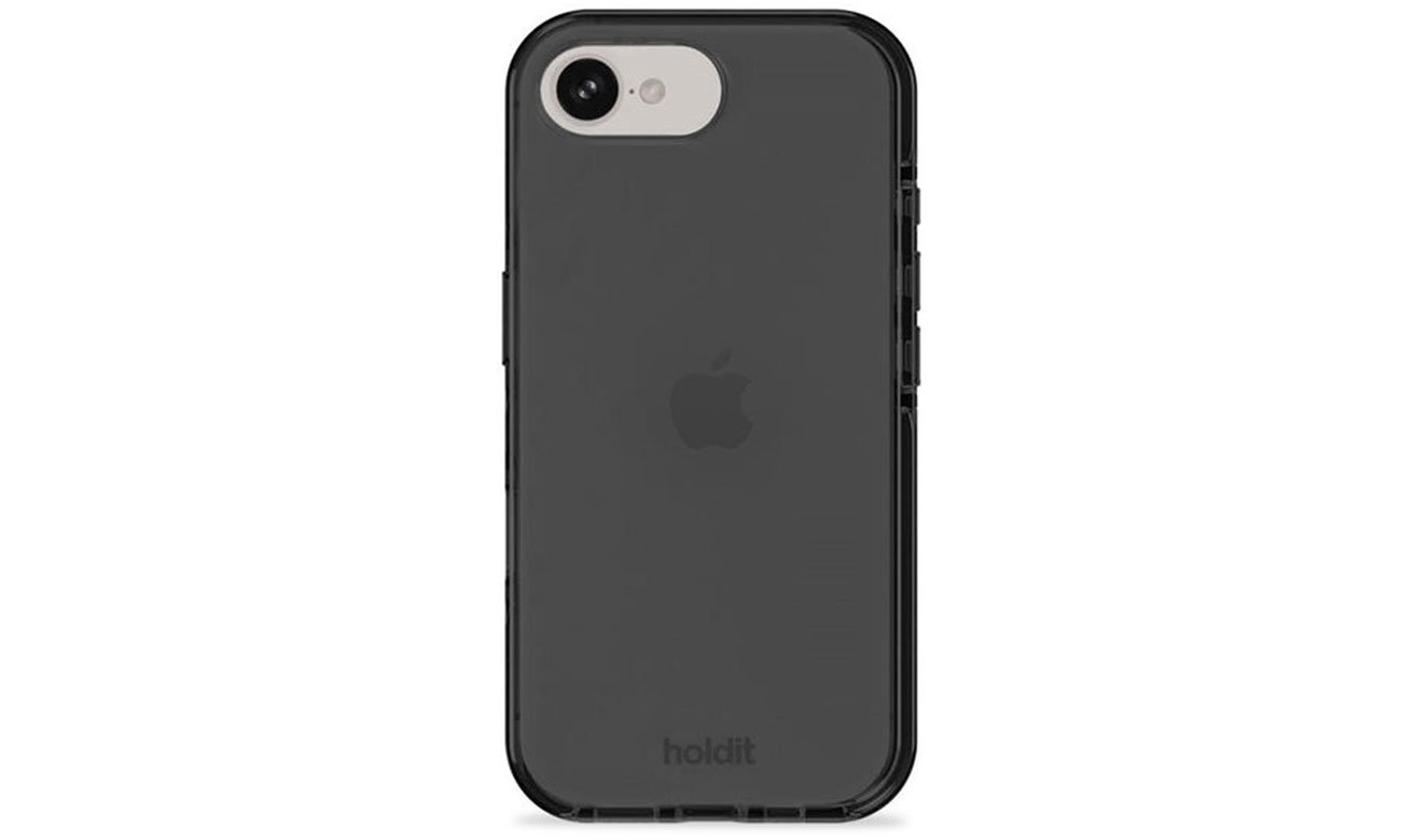 Holdit Etui Case iPhone 16E Przezroczysty/ czarny