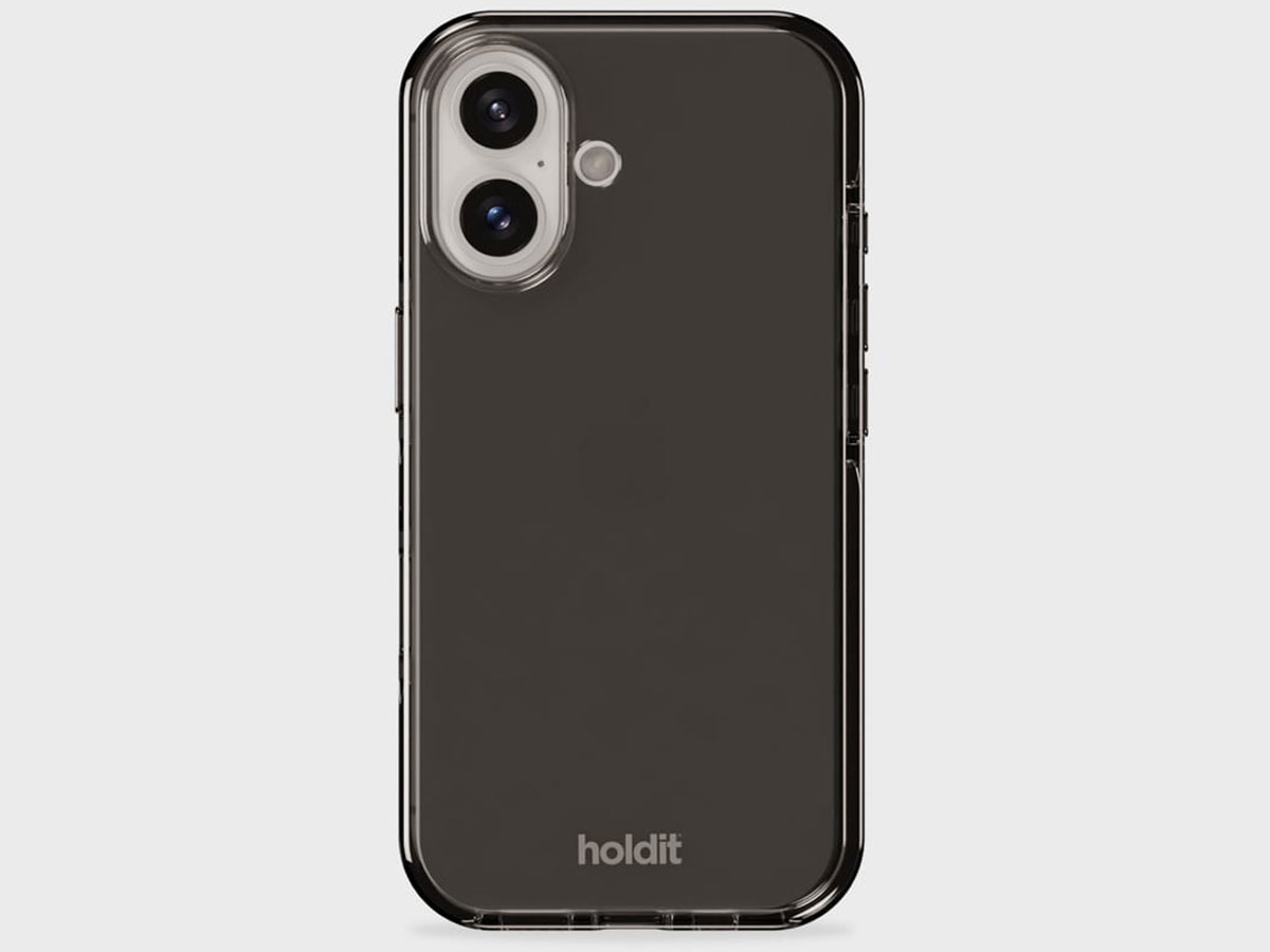 Holdit Seethru Case iPhone 16 Plus Black wygląd