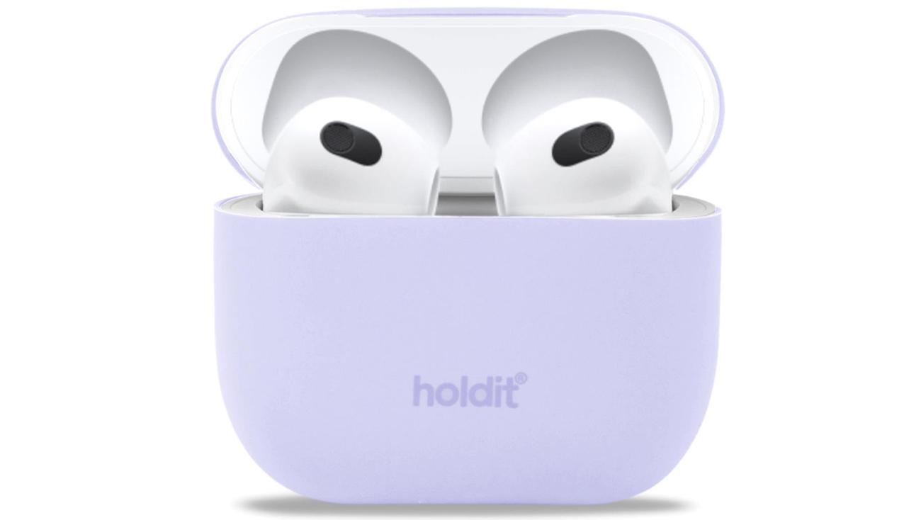 Etui Holdit Silicone Case AirPods 3 Lavender