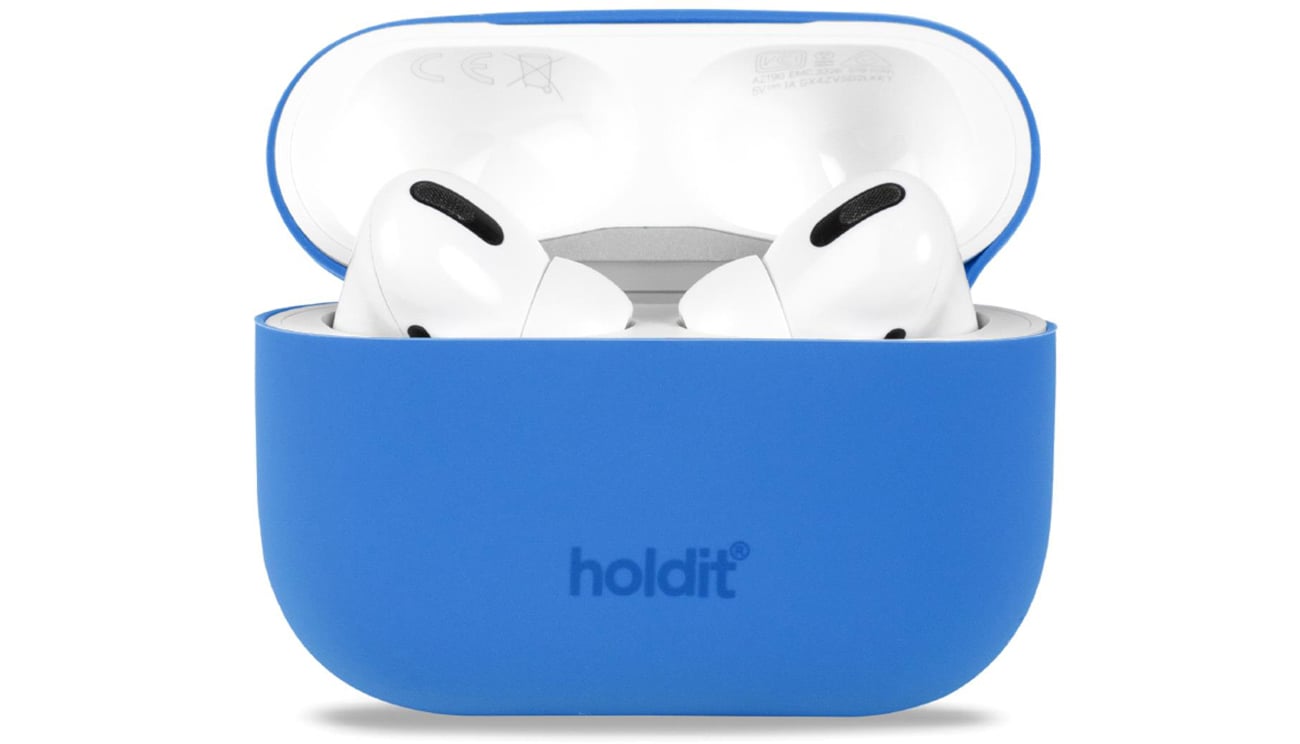 Holdit Silicone Case AirPods Pro 1&2 Sky Blue