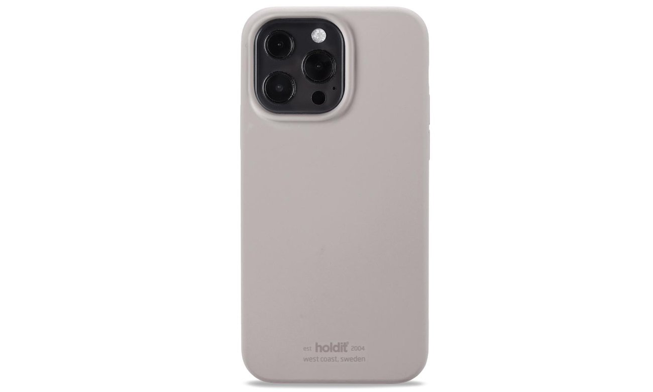 Etui Holdit Silicone Case iPhone 13 Pro Taupe