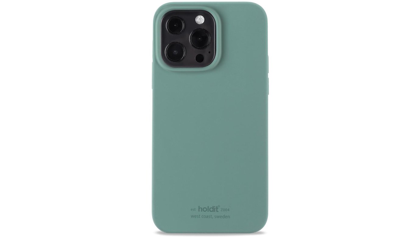 Etui Holdit Silicone Case iPhone 13 Pro Moss Green