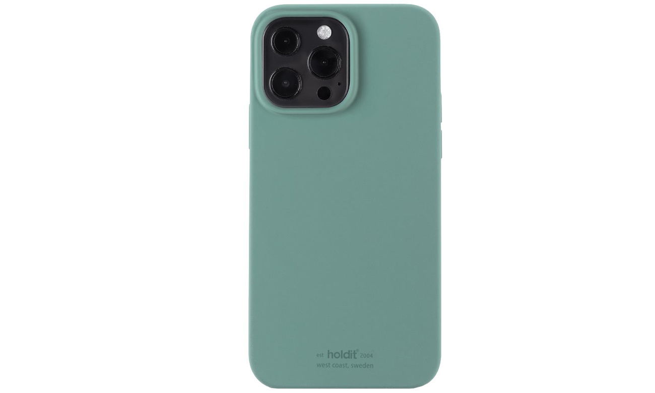 Etui Holdit Silicone Case iPhone 13 Pro Max Moss Green