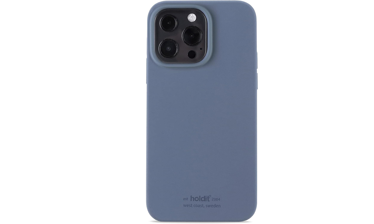 Etui Holdit Silicone Case iPhone 13 Pro Pacific Blue