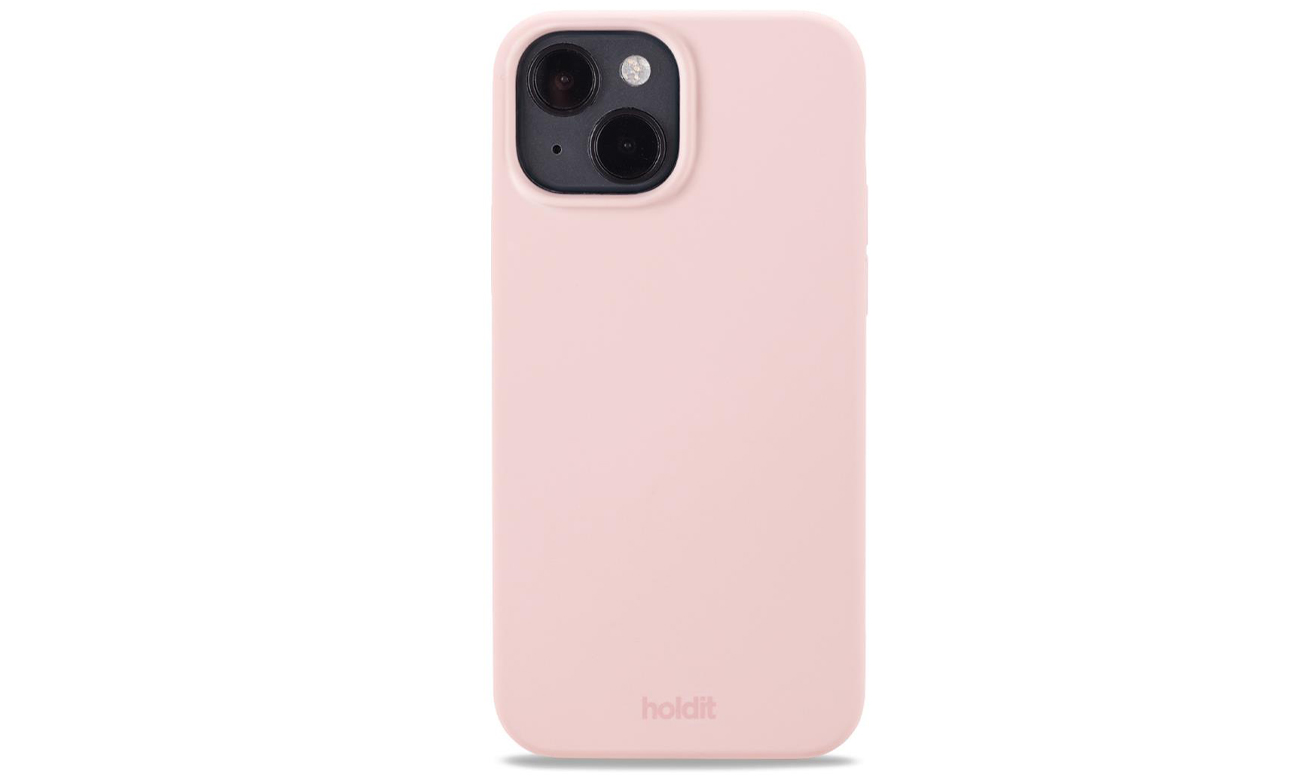 Etui Holdit Silicone Case iPhone 14/13 Blush Pink