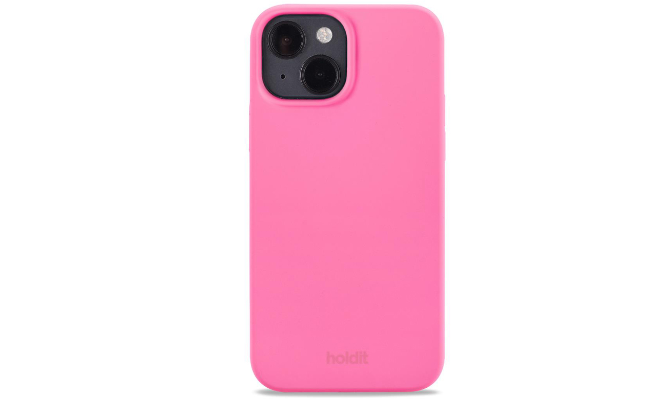 Etui Holdit Silicone Case iPhone 14/13 Bright Pink