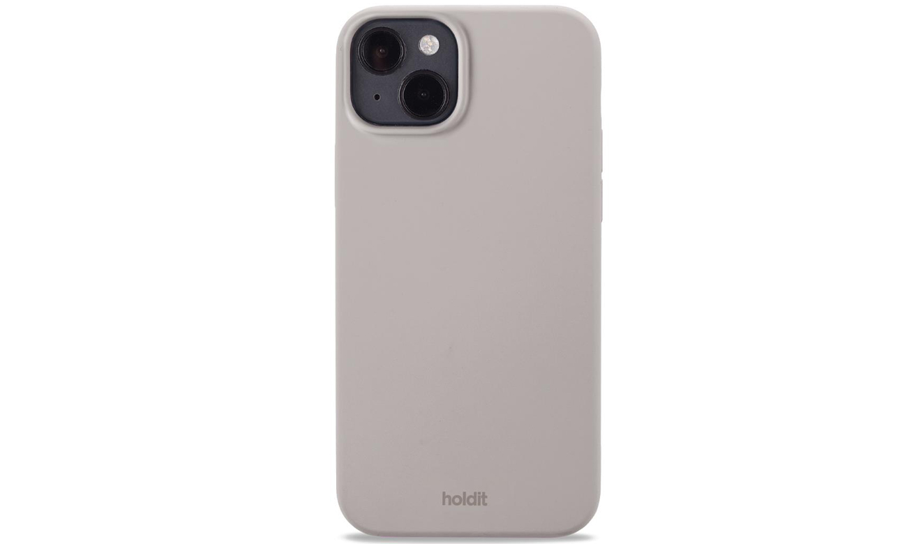 Etui Holdit Silicone Case iPhone 14 Plus Taupe
