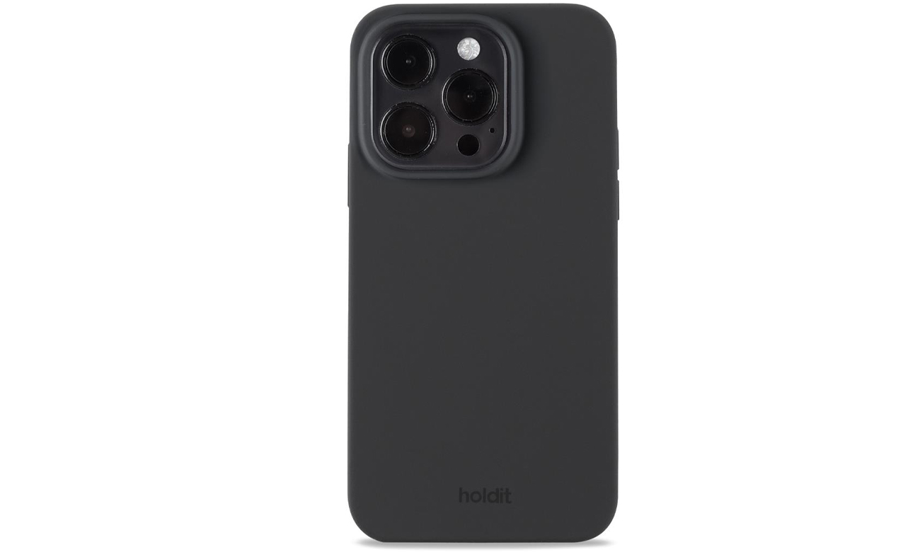 Etui Holdit Silicone Case iPhone 14 Pro Black