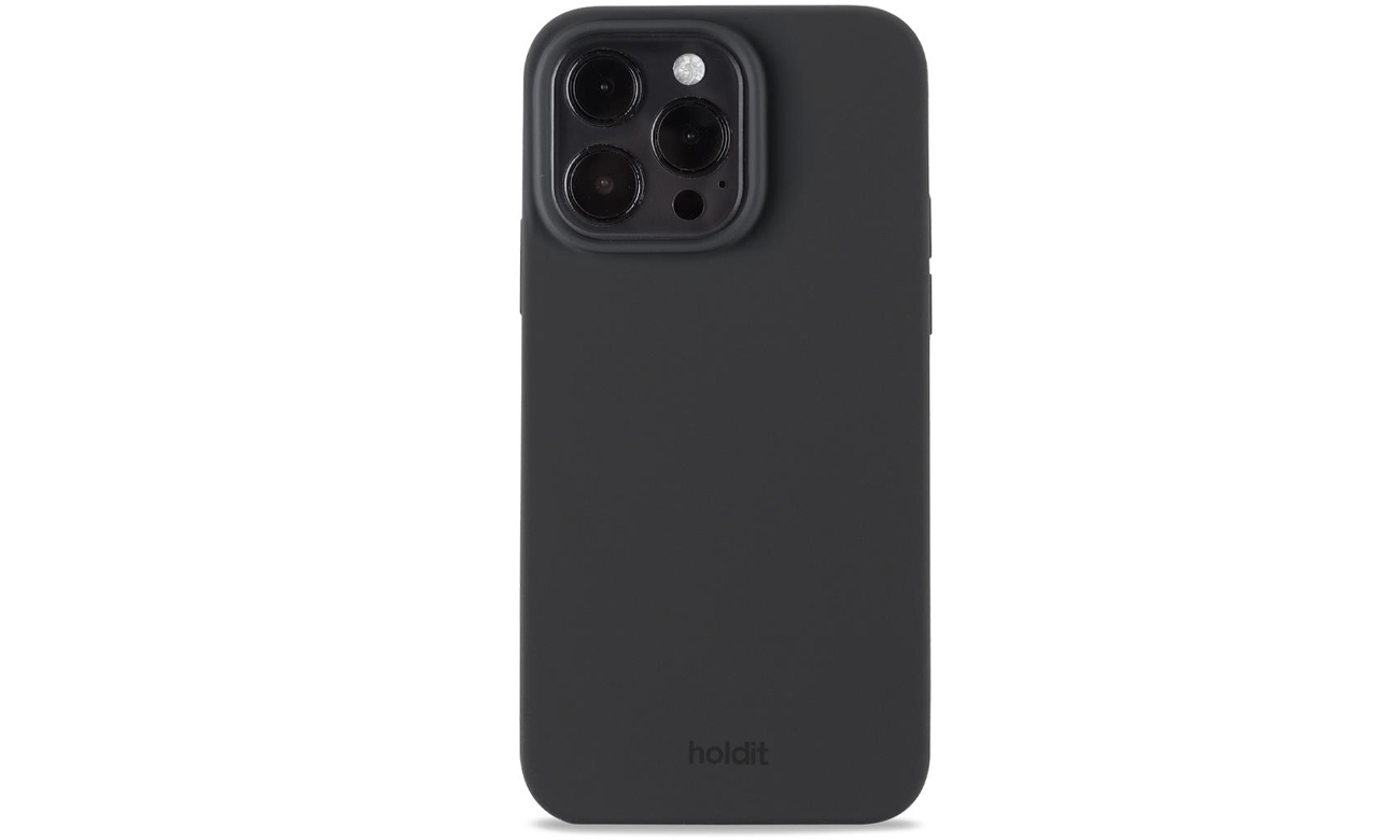 Etui Holdit Silicone Case iPhone 14 Pro Max Black