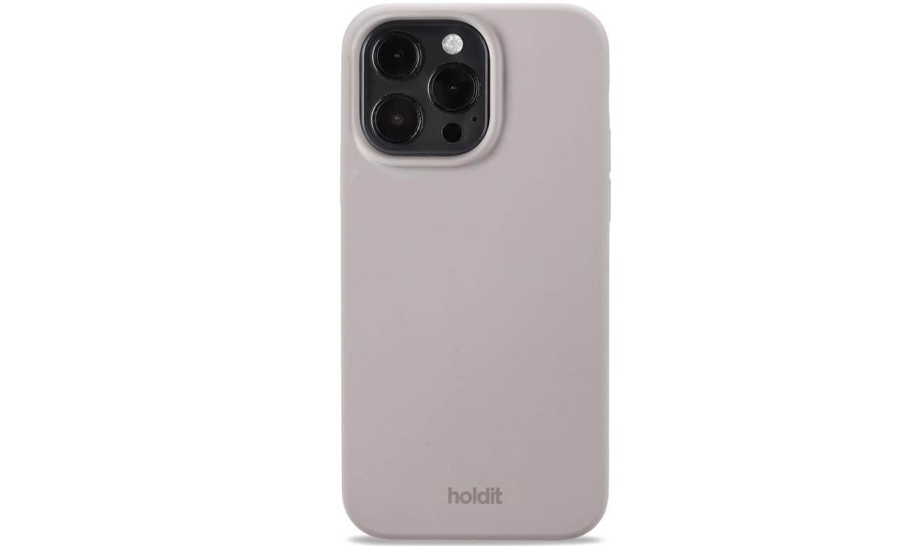 Etui Holdit Silicone Case iPhone 14 Pro Max Taupe