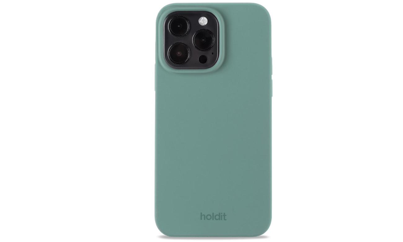 Etui Holdit Silicone Case iPhone 14 Pro Max Moss Green