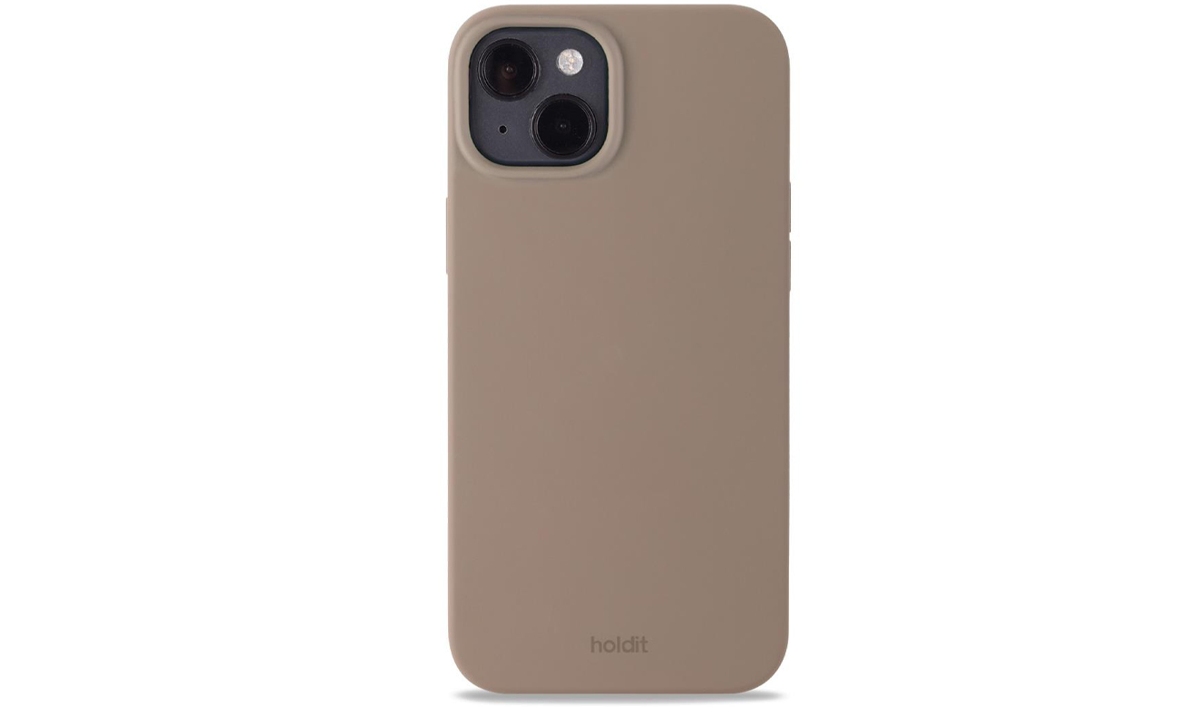 Etui Holdit Silicone Case iPhone 14 Plus Mocha Brown