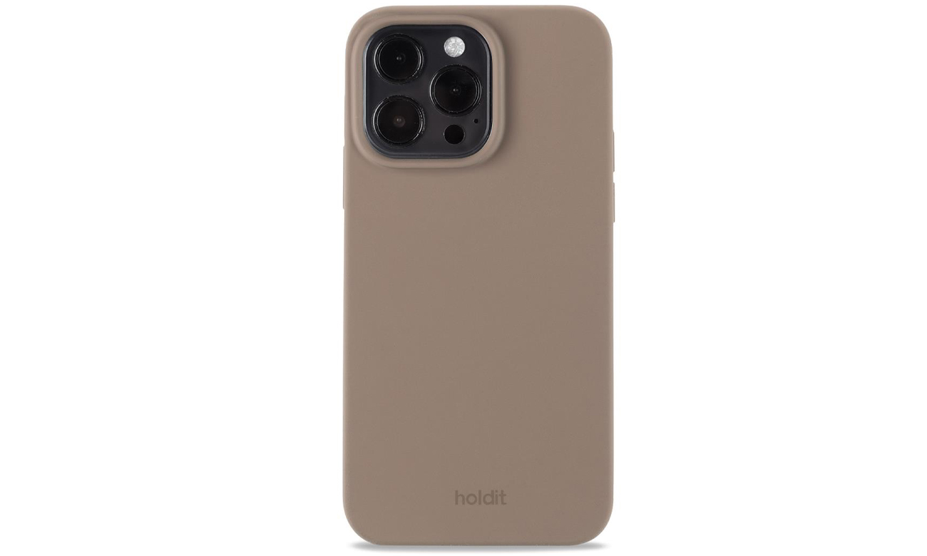 Etui Holdit Silicone Case iPhone 14 Pro Max Mocha Brown