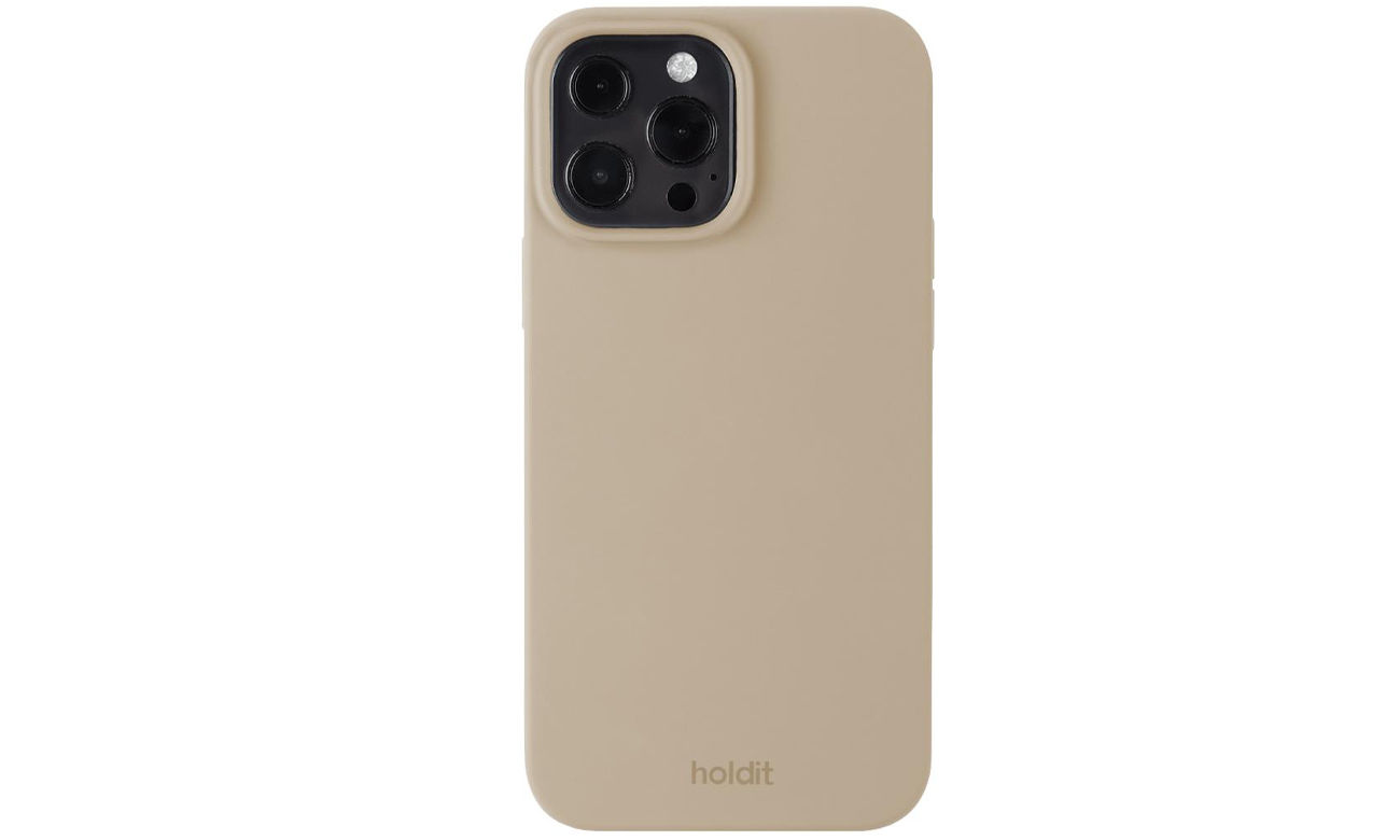 Etui Holdit Silicone Case iPhone 13 Pro Max Latte Beige