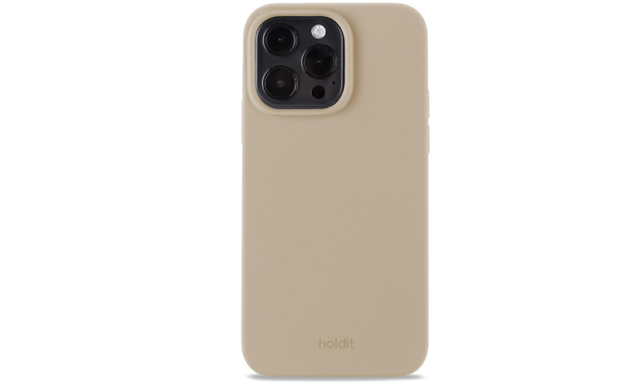 Etui Holdit Silicone Case iPhone 14 Pro Max Latte Beige