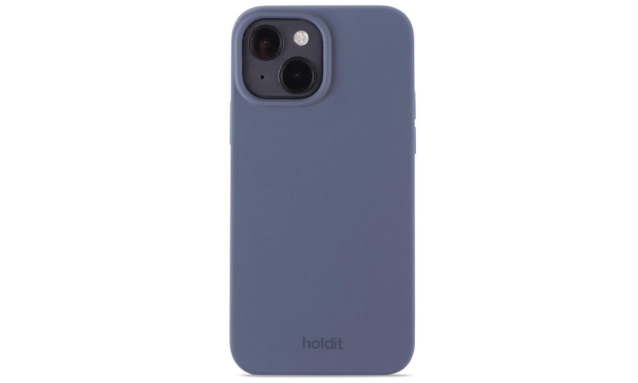 Etui Holdit Silicone Case iPhone 15 Pacific Blue