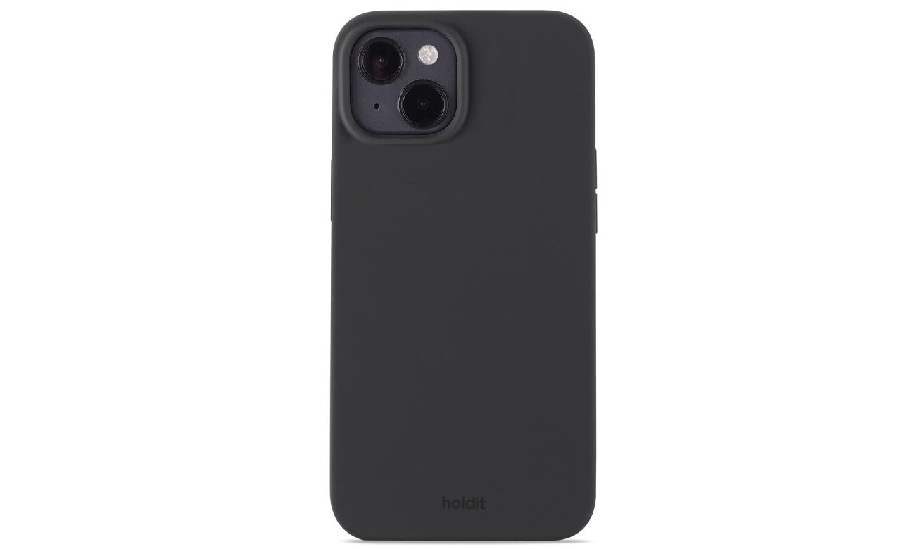 Etui Holdit Silicone Case iPhone 15 Plus Black