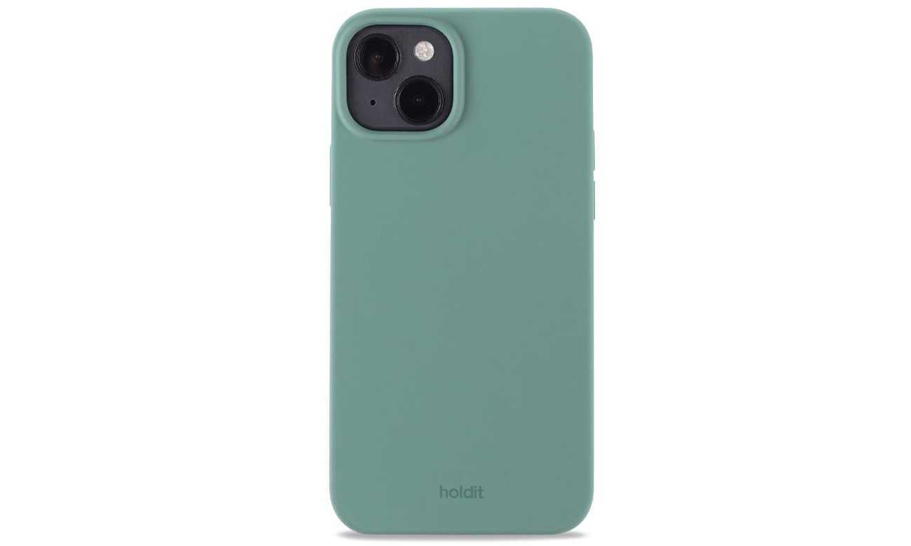 Etui Holdit Silicone Case iPhone 15 Plus Moss Green