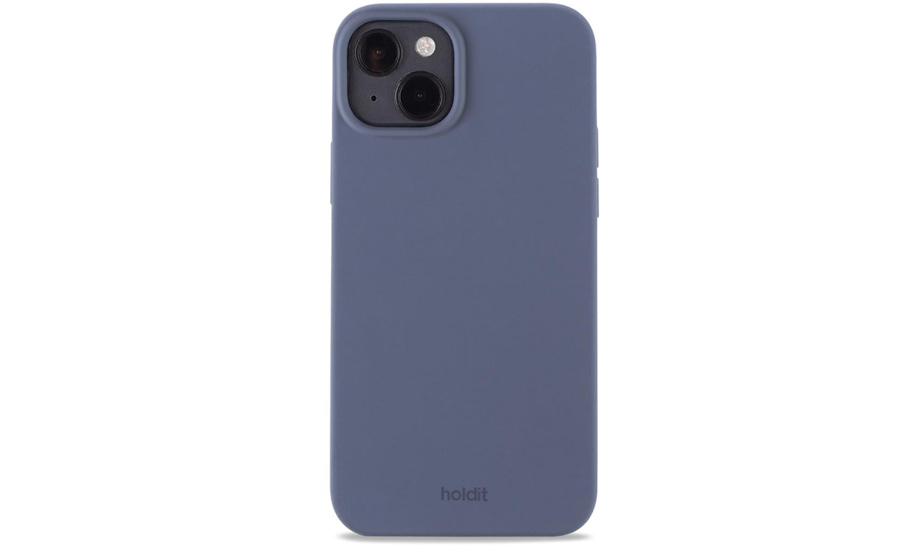 Etui Holdit Silicone Case iPhone 15 Plus Pacific Blue