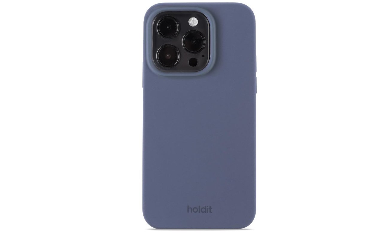 Etui Holdit Silicone Case iPhone 15 Pro Pacific Blue