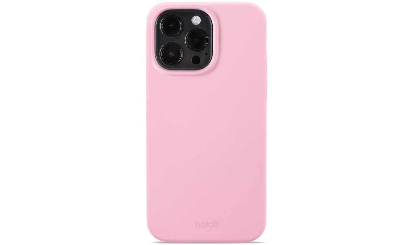 Etui Holdit Silicone Case iPhone 15 Pro Max Pink