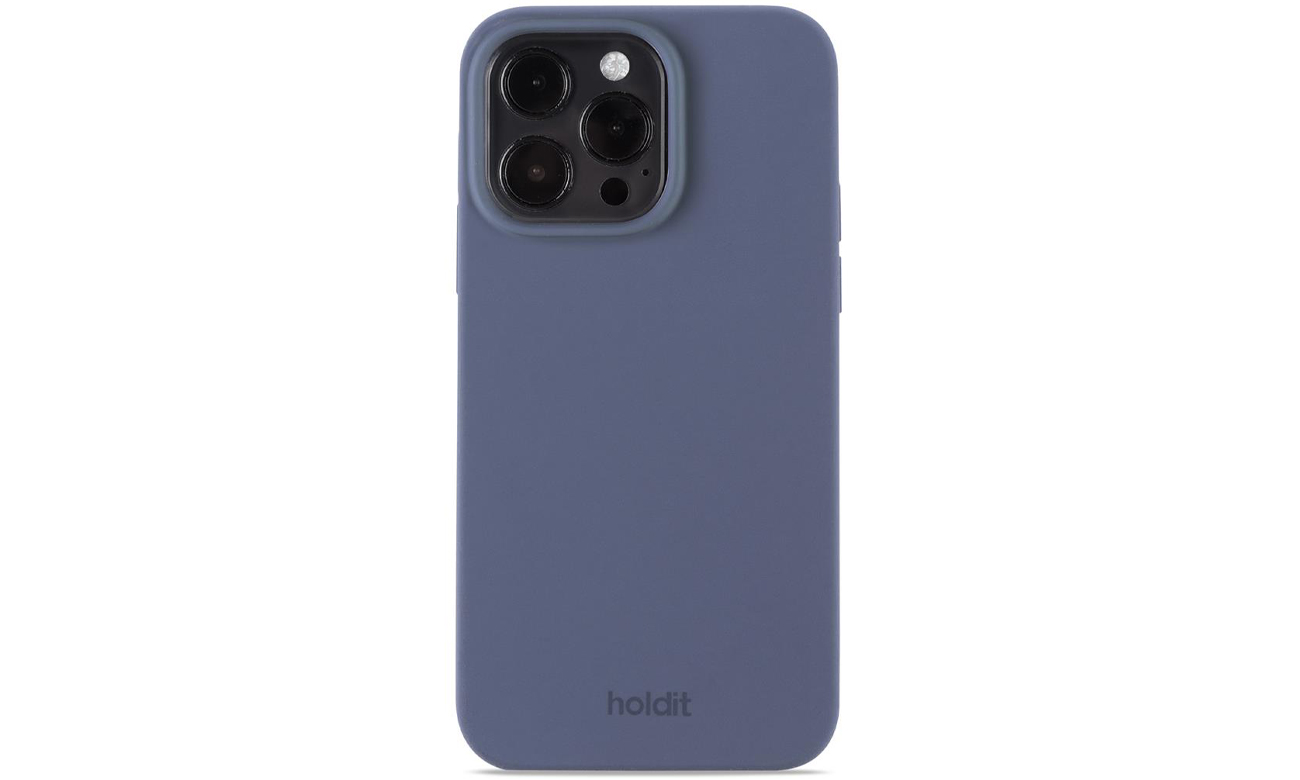 Etui Holdit Silicone Case iPhone 15 Pro Max Pacific Blue