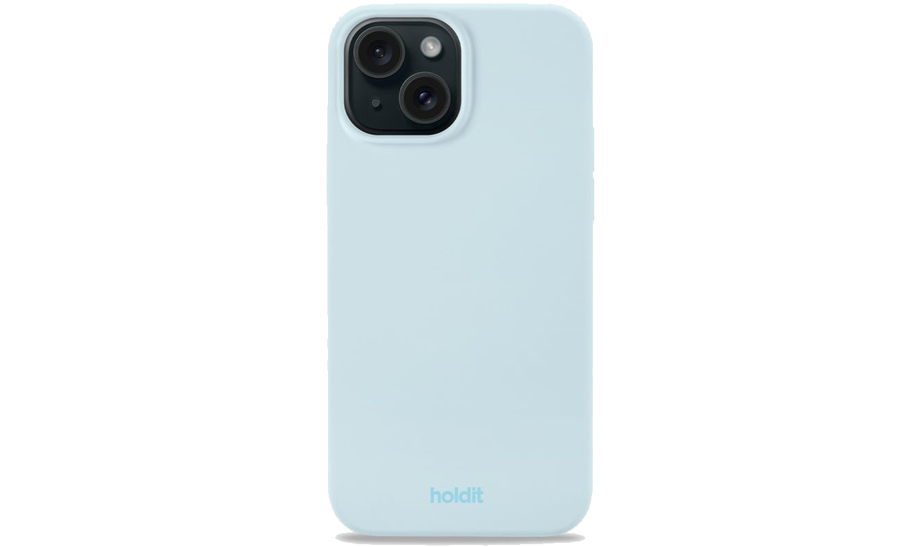 Etui Holdit Silicone Case iPhone 14/13 Mineral Blue